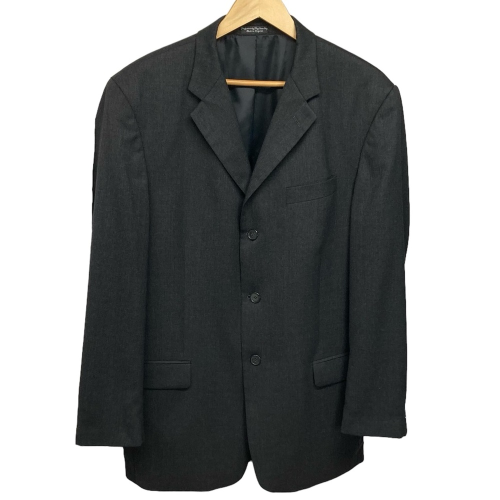 Perry Ellis Portfolio Sport Coat 42R Charcoal gray